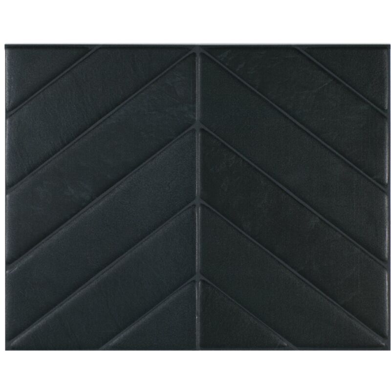 Carrelage adhésif mural x4, 29.03x22.86cm Smart Tiles Chevron Marquina sticker décoratif salle de bain & cuisine