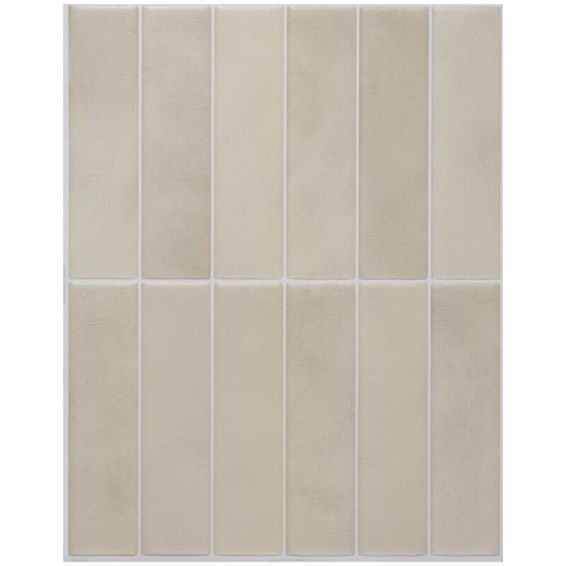 Carrelage adhésif mural x4, 29.03x22.86cm Smart Tiles Morocco Tangier sticker décoratif salle de bain & cuisine