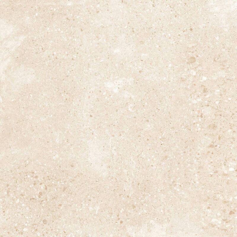 Carrelage aspect béton City beige antiderapant R-11 66x66 cm