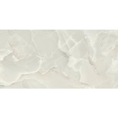 Carrelage aspect marbre Colorado anthracite  poli 60x120 cm