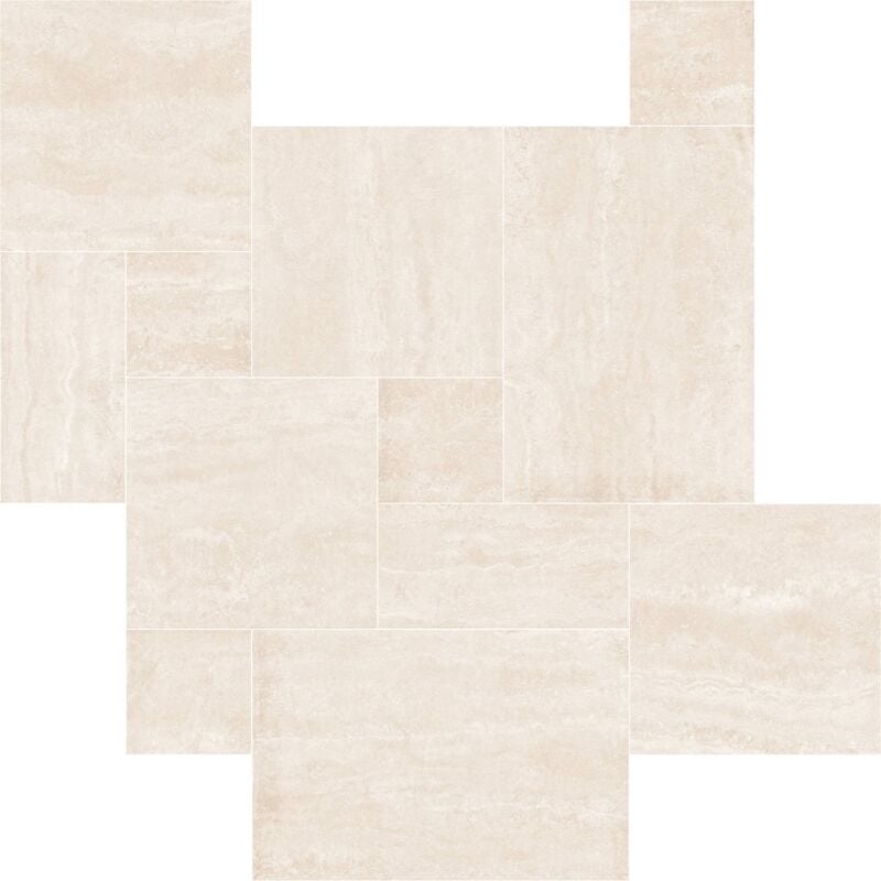 Tinker - Carrelage Aspect marbre Eden beige Modular 44x66 cm