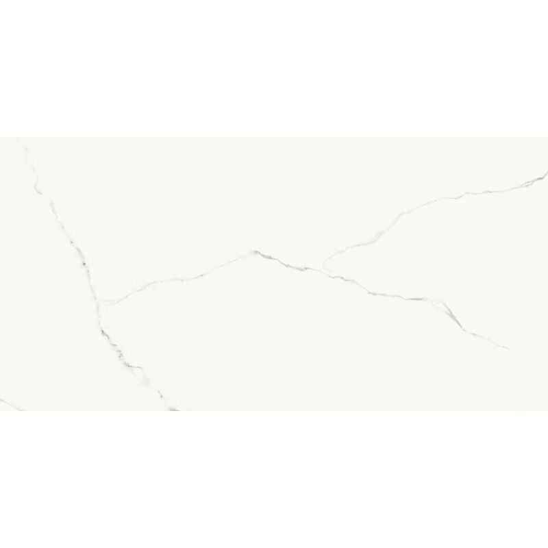 Tinker - Carrelage Aspect marbre Ice Blanc 60x120 cm