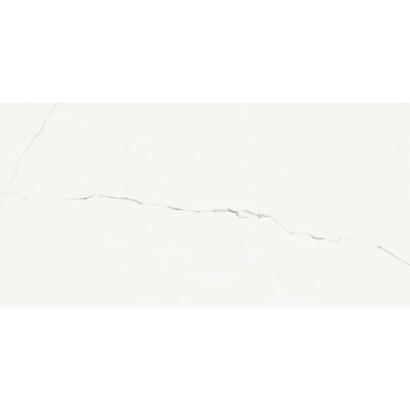 Tinker - Carrelage Aspect marbre Ice Blanc poli 60x120 cm