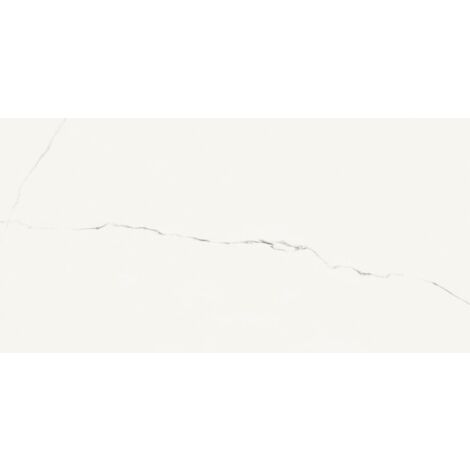 Carrelage Aspect marbre Ice Blanc poli 60x120 cm