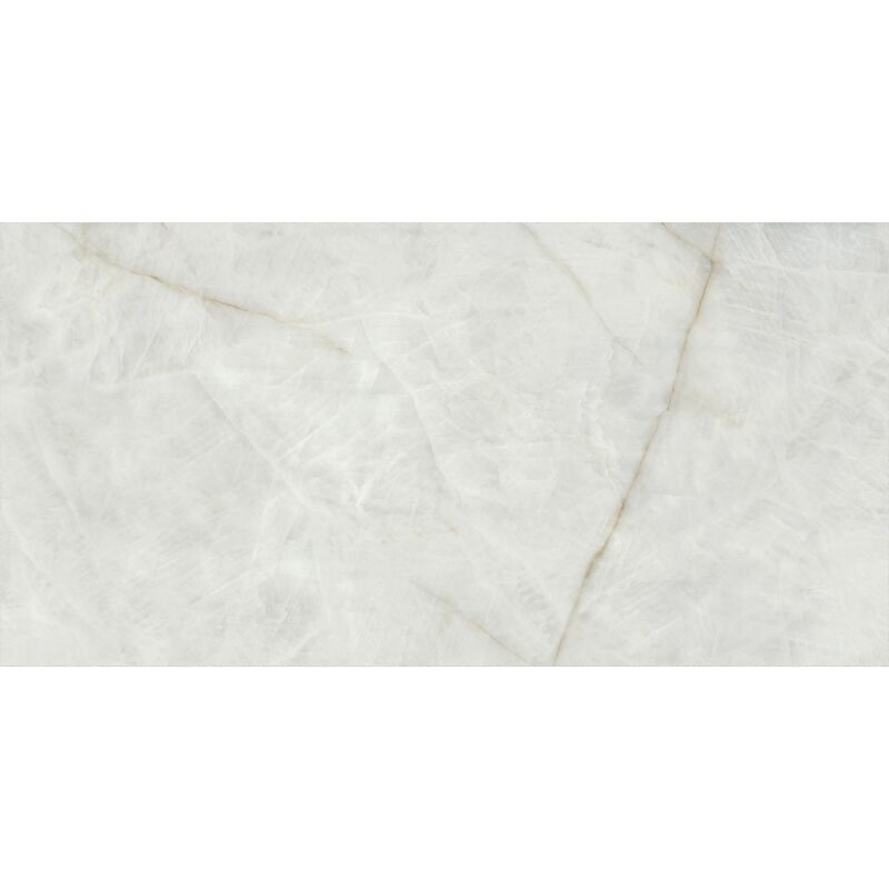 Tinker - Carrelage aspect marbre Milano gris poli 60x120 cm