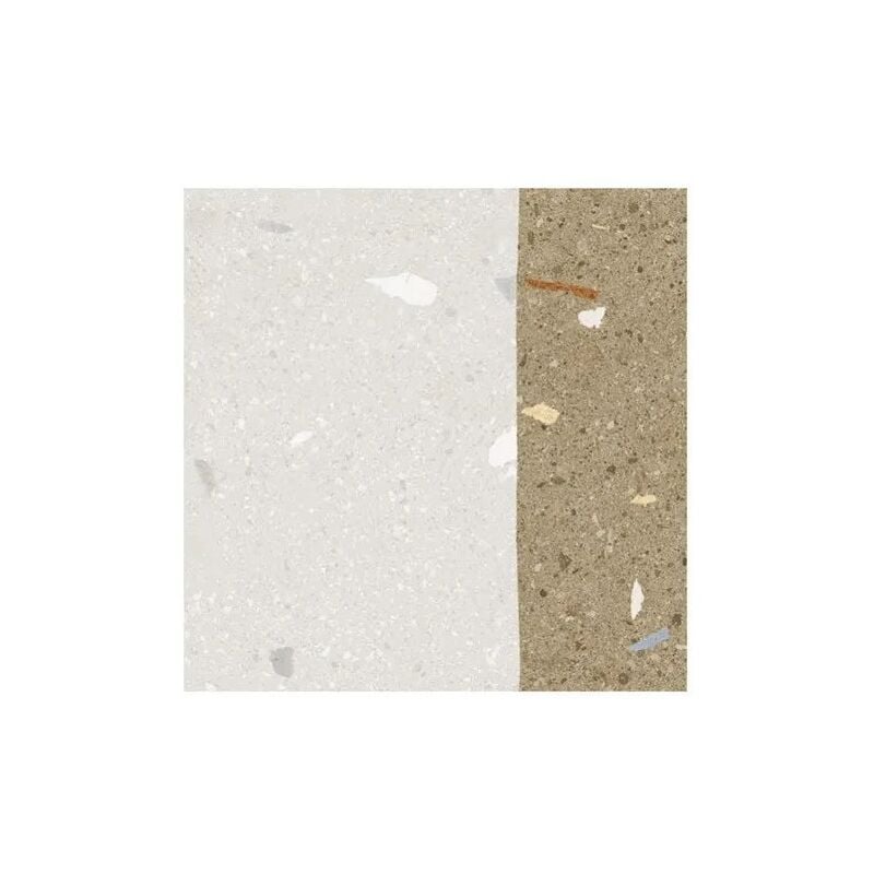 Tinker - Carrelage Aspect terrazzo Aroma orange grain 20x20 cm