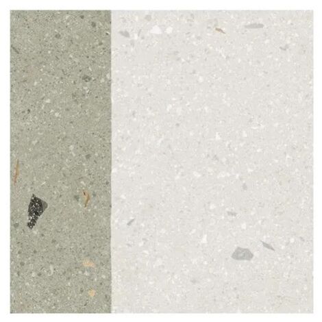Carrelage Aspect terrazzo Aroma vert grain 20x20 cm