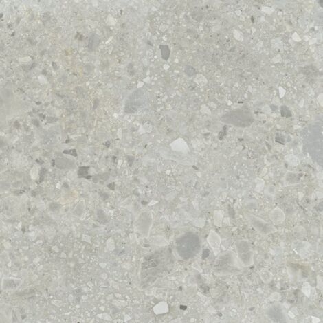 Carrelage Aspect terrazzo Berma gris rectifié 80x80 cm