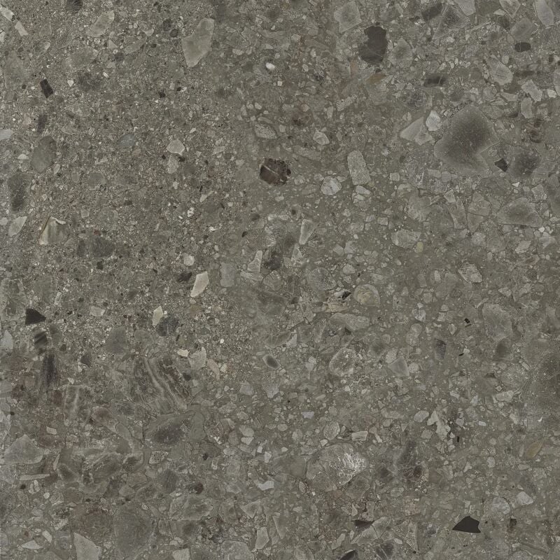 Tinker - Carrelage Aspect terrazzo Berma noir R-11 60x60 cm