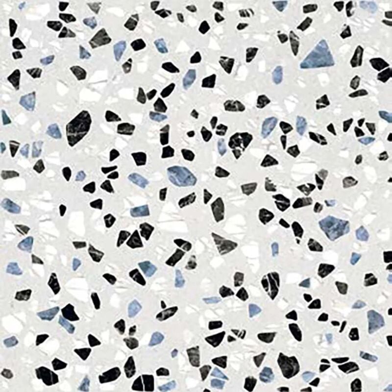 Carrelage Aspect terrazzo Dura blanc 20x20 cm