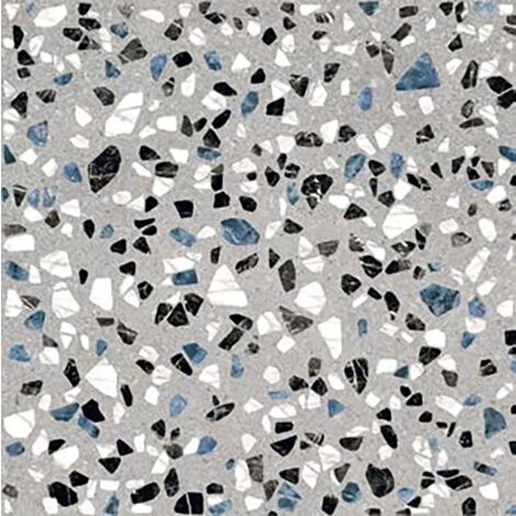 Carrelage Aspect terrazzo Dura gris  20x20 cm
