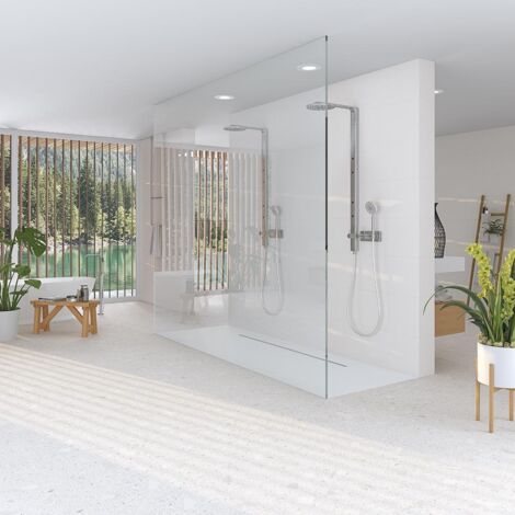 Carrelage Aspect terrazzo Straci blanc granita 60x60 cm