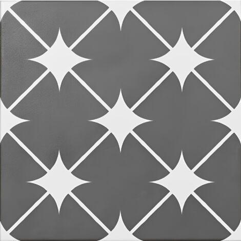 Carrelage Carreaux de ciment Barcelona gris encanto 20x20 cm