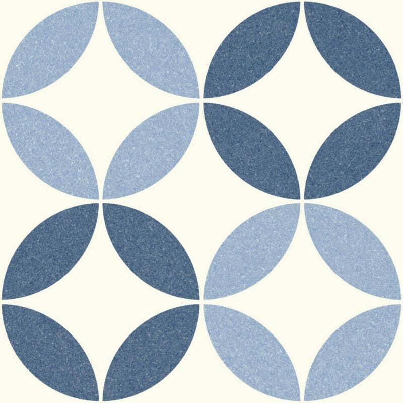 Tinker - Carrelage carreaux de ciment Laos bleu nice 25x25 cm