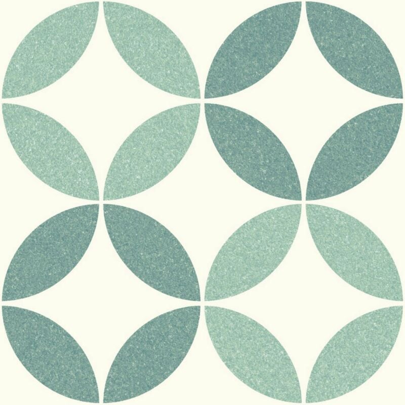 Tinker - Carrelage carreaux de ciment Laos vert nice 25x25 cm