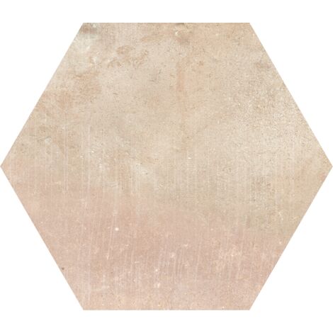Carrelage couleur terre cuite CALLOT HEX TERRA - 15X17,3 - 0,86 m²