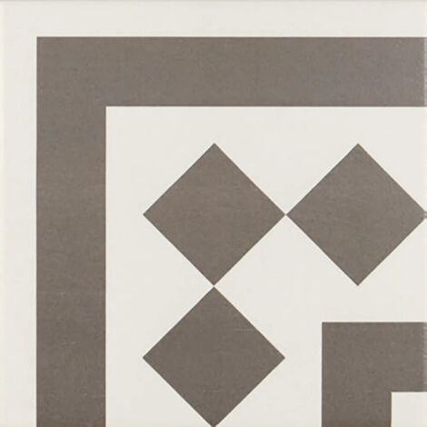Carrelage d'angle 20x20 cm ANTIGUA GRIS - unité