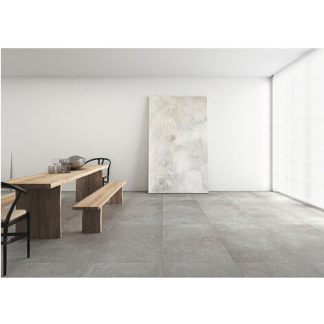 Carrelage effet béton OZONE Mosaïque 5x5cm Gris - Naturel - boîte de 0.89 m2 - Mosaïque 5x5cm Gris - boîte de 0.89 m2 - Mosaïque 5x5cm Mosaïque 5x5 c