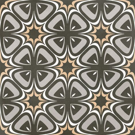 Carrelage effet carreau ciment POP TILE Carnegie 15x15cm 15x15cm  - Satiné - boîte de 1 m2