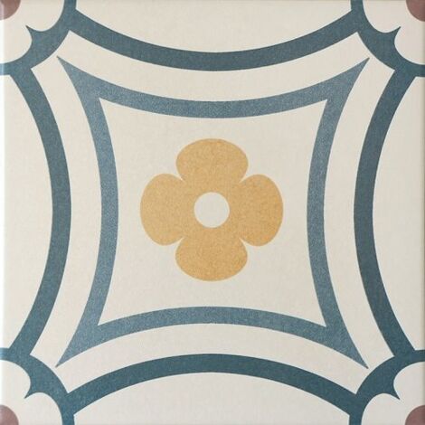 Carrelage effet carreau de ciment CAPRICE SAINT TROPEZ 20x20cm 20x20cm Greige (gris/beige) - Mat - boîte de 1 m2 20x20 cm Greige (gris/beige) - Mat -
