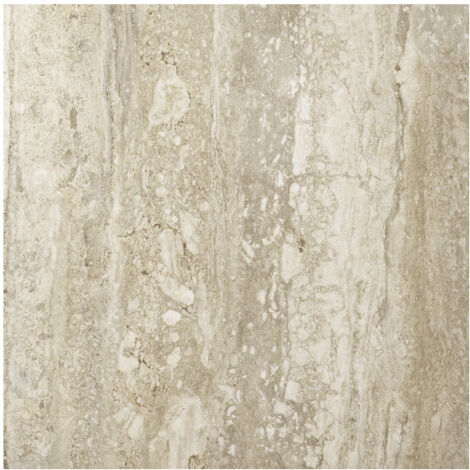 Carrelage effet marbre TRAVERTINO 60x60cm Travertino brescia - Anti-dérapant Classe 3 - boîte de 1.44 m2 60x60 cm Travertino brescia - Anti-dérapant