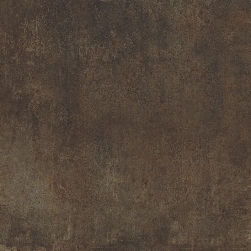 Tinker - Carrelage Effet métal Roof marron Lappato 80x80 cm