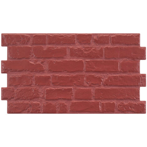 Carrelage effet parement Toulouse rouge 31x56 cm - Reflex Boutique