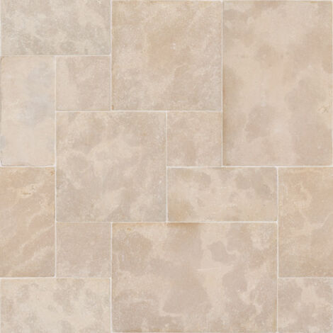 Carrelage effet pierre beige 4x1,5 cm – Surface 0,72 m² par paquet – Pour intérieur et extérieur – Finition élégante et naturelle