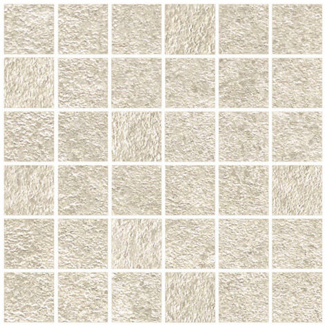 Carrelage effet pierre CAREA Mosaïque 5x5cm sable - Naturel - boîte de 0.45 m2 - Mosaïque 5x5cm sable - boîte de 0.45 m2 - Mosaïque 5x5 Mosaïque 5x5