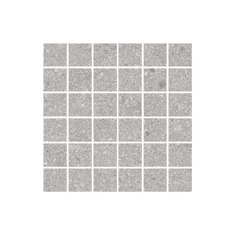 Carrelage effet pierre PANGEA GEA Mosaïque 5x5cm Gris pâle - Naturel - boîte de 1.08 m2 - Mosaïque 5x5cm Gris pâle - boîte de 1.08 m2 - Mosaïque 5x5