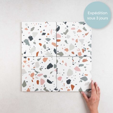 Carrelage intérieur grès cérame émaillé 20x20 cm – Épaisseur 8,5 mm – Poids 18,6 kg – Aspect mat – 1er choix Espagne – Inceazahar