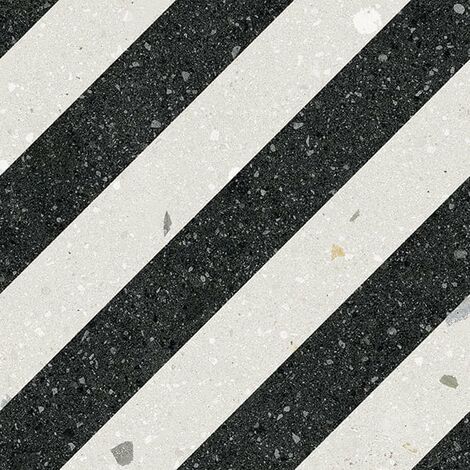 Carrelage effet terrazzo COMINO PASTERIA GRAFITO - 20X20 - 1 m²