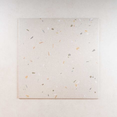 Carrelage Effet Terrazzo CROCCANTE 120x120 Tutti Frutti (1,44m²) - Les Carreaux de Jean