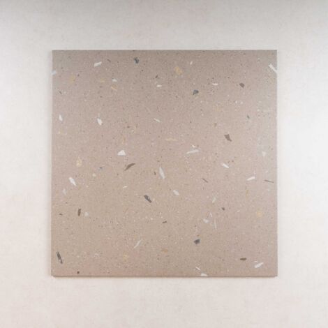 Carrelage Effet Terrazzo CROCCANTE 60x60 Avellana (1,44m²) - Les Carreaux de Jean