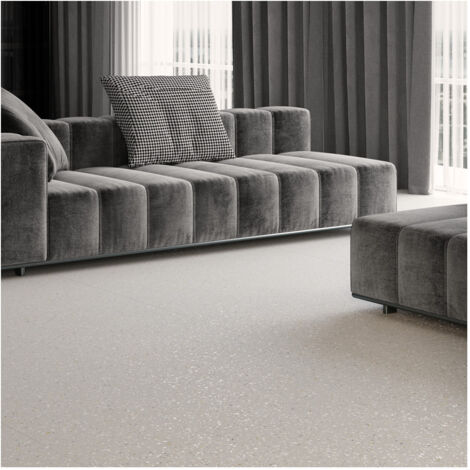 Carrelage effet Terrazzo PALACIO 60x60 cm Gray 60x60 cm Gray -  - boîte de  m2