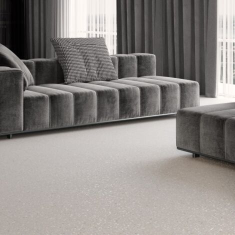 Carrelage Effet Terrazzo POLS 90x90 Grey (1,62m²) - Les Carreaux de Jean