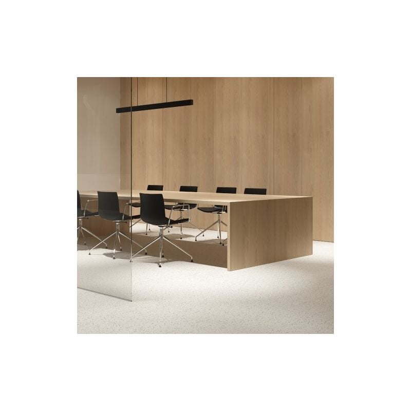 Carrelage Effet Terrazzo pols 90x90 White (1,62m²) Les Carreaux De Jean