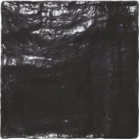 Carrelage effet zellige 10x10cm MALLORCA BLACK 23262 - 0.5m²