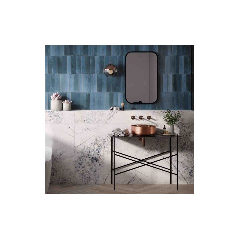 Carrelage Effet Zellige agadir Lago 7x28cm (0,51m2) - Les Carreaux de Jean