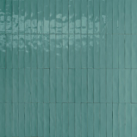 Carrelage Effet Zellige Bleu LUZ Ottanio 5,3x30cm (0,54m²) - Les Carreaux de Jean