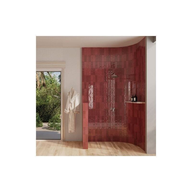 Carrelage Effet Zellige nolita Burdeos 6,5x20cm (0,35m2 ) - Les Carreaux de Jean