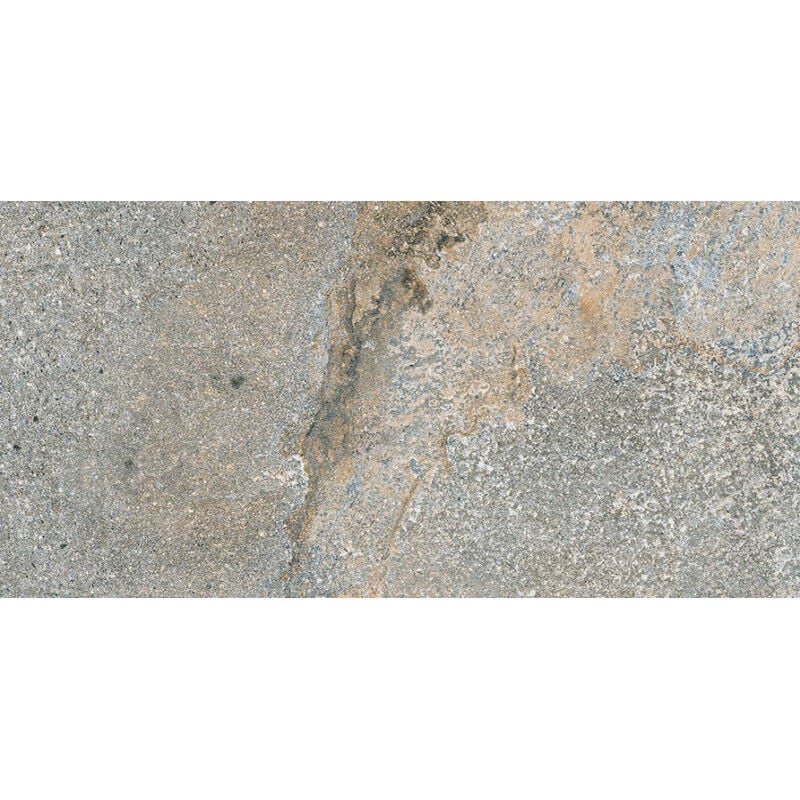 Carrelage extérieur antidérapant effet pierre naturelle 30x60 cm bali Grafito (vendu par boite de 1.26m2)