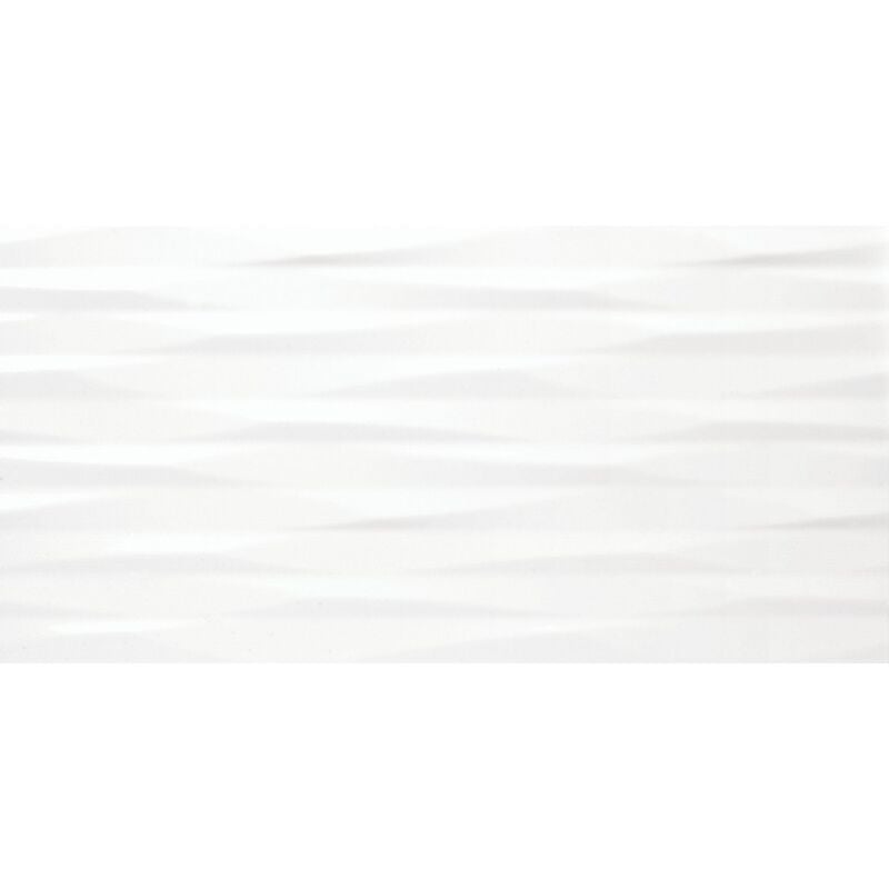 Tinker - Carrelage faience murale Blanco blanc strass 30x60 cm