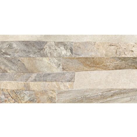 Carrelage faience murale Norway beige  25x50 cm