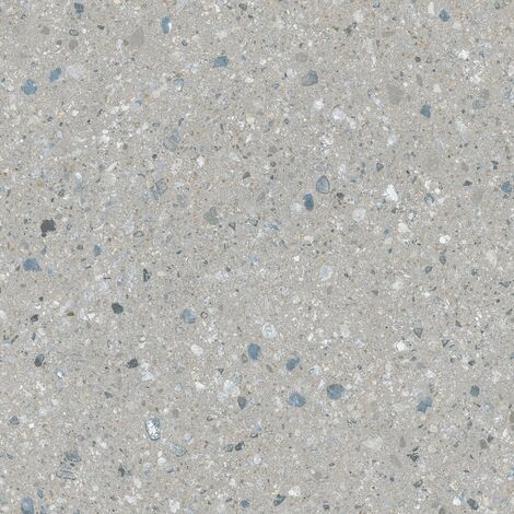 Carrelage grand format aspect terrazzo JACEE CENIZA 80X80- 1,28 m²