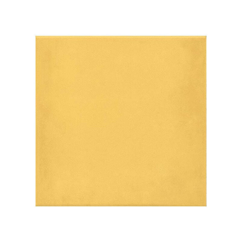 Carrelage grès cérame effet carreau ciment 1900 20x20cm 20x20 cm Jaune - Satiné - boîte de 1 m2 Gioia Materia