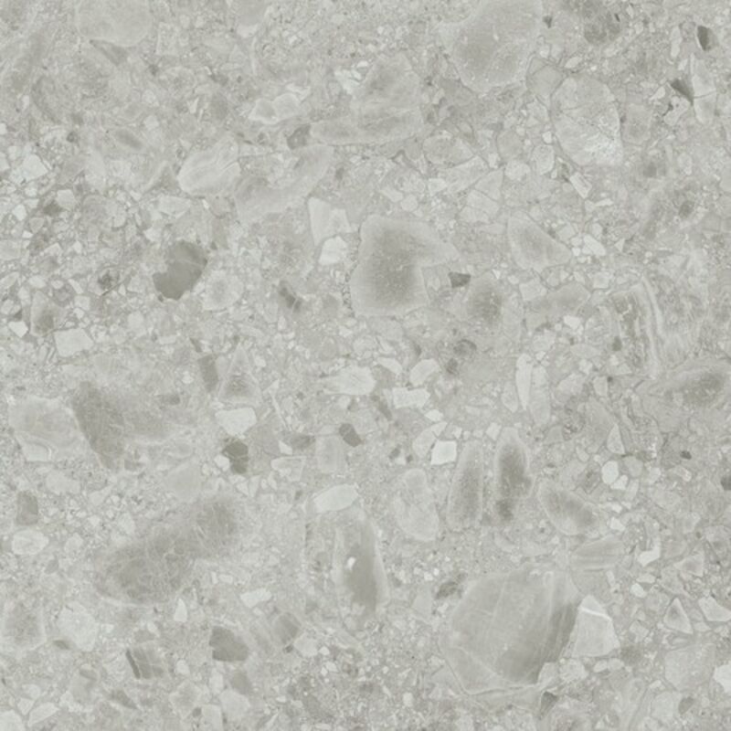 Carrelage Aspect terrazzo Berma gris rectifié 60x60 cm