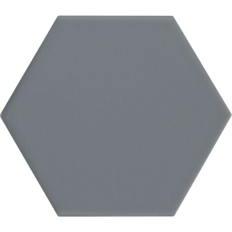 Carrelage hexagonal bleu gris KROMATIKA DENIM R10 - 11.6x10.1 - 26463 - 0.43 m²