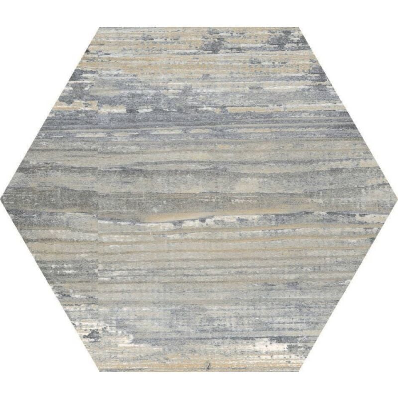 Tinker - Carrelage hexagonal Harma mix gris 22x25 cm
