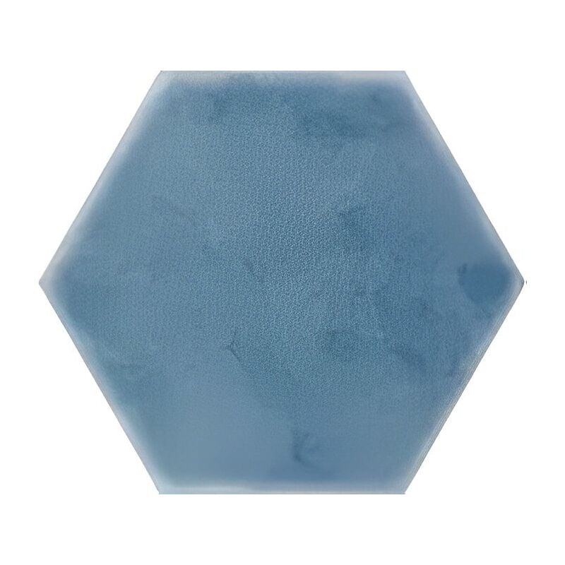 Carrelage hexagonal Nordic bleu 15x17 cm